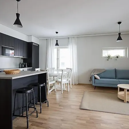 Saunallinen Uudiskohde Logomon Vieressae, Ilmainen Autohallipaikka + Wi-fi Apartment *